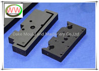 precision cnc machined ,black,red anodizing for aluminiuml plate with high quality surface