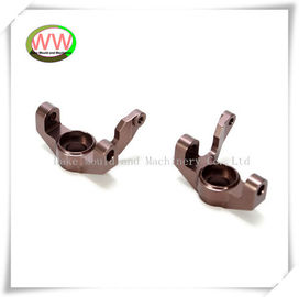 aluminium 6061 T6  parts for cnc machining center  with gold anodization
