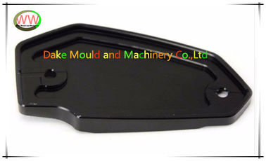brake reservoir cap of aluminium 6082, blue,black anodization, producing by cnc machining center