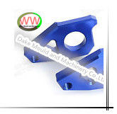 Rear Brake adjuster of aluminium 7075,6082, gold,blue anodization, producing by cnc machining center