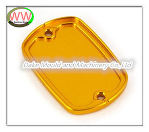 Brake reservoir cap of aluminium 7075,6082,gold anodization, with reasonable price