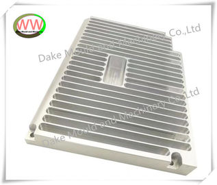 Cavity structure of aluminium 6061 T6, silver anodization, producing by cnc machining center