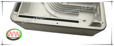 Cavity structure of aluminium 6061 T6, silver anodization, producing by cnc machining center
