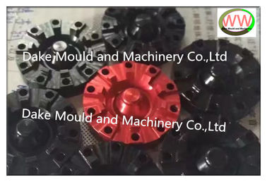 cavity and cover of aluminium 6082,6061 ,red, black anodization, producing by cnc machining milling and cnc turning